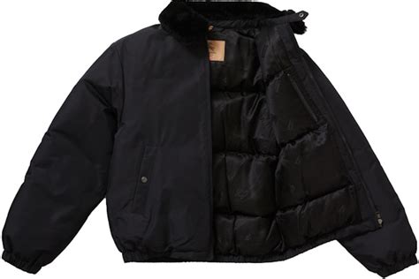 supreme burberry canada|supreme shearling collar down puffer.